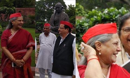 उन्‍नाव रेप केस : प्रोटेस्‍ट के दौरान हंसते नजर आईं जया बच्चन